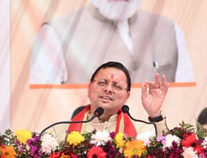 मुख्यमंत्री ने घनसाली में करोड़ों की योजनाओं का किया लोकार्पण व शिलान्यास