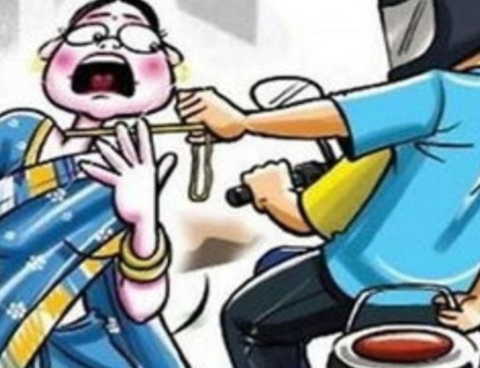 Nainital: हल्द्वानी में लुटेरों का खौफ, दिनदहाड़े महिला से ऐसे की लूटपाट