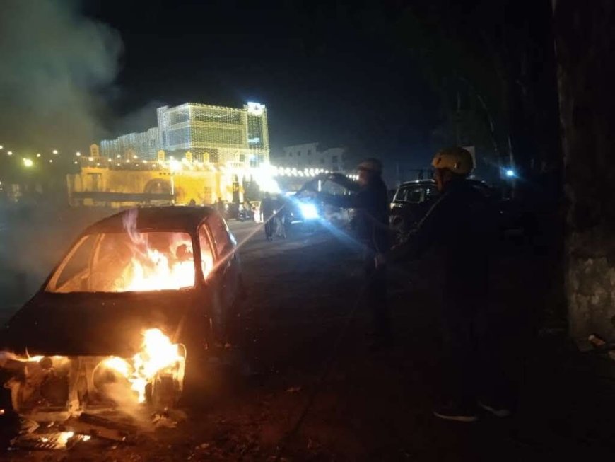 उत्तराखंड: यहां कार बनी आग का गोला, शादी में जा रहा था परिवार