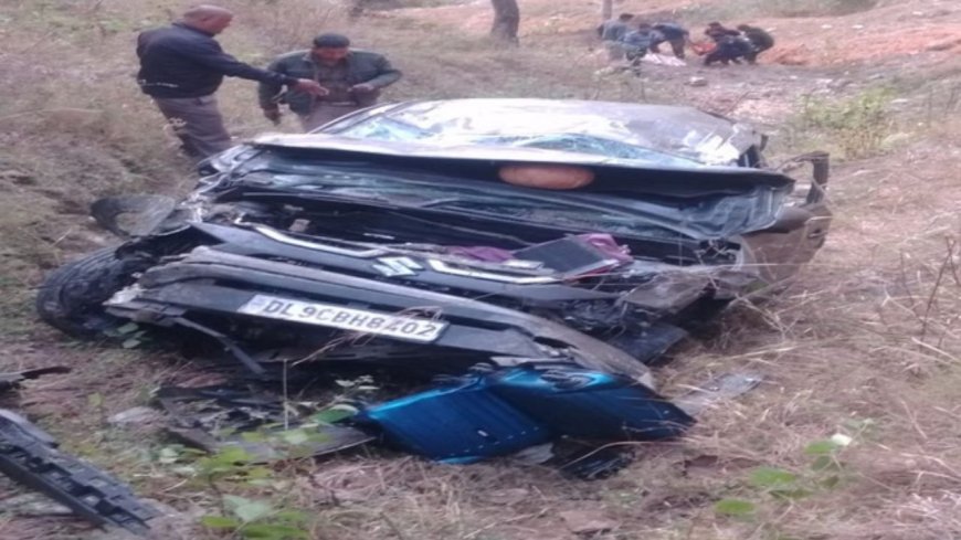 अल्मोड़ा में बारातियों की कार खाई में गिरी, 3 की मौत, जानें पूरी घटना के बारे में