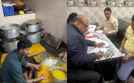होली से पहले मिलावटखोरी पर खाद्य सुरक्षा विभाग की बड़ी कार्रवाई, दुकानदारों में हड़कंप