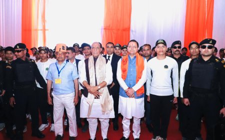 हल्द्वानी में गूंजा देशभक्ति का जज्बा, चयनित अग्निवीरों से मिले राजनाथ सिंह, रक्षा मंत्री ने कहा- देश को आप पर गर्व है