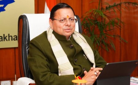 मुख्यमंत्री पुष्कर सिंह धामी ने मंत्रियों के बीच विभागों का किया बंटवारा