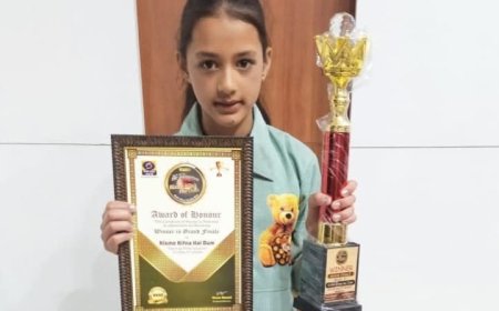 उत्तराखंड: रानीखेत की बिटिया चंडीगढ़ जाकर लेखन प्रतियोगिता में जीत लाई राज्य स्तर पर प्रथम पुरूस्कार