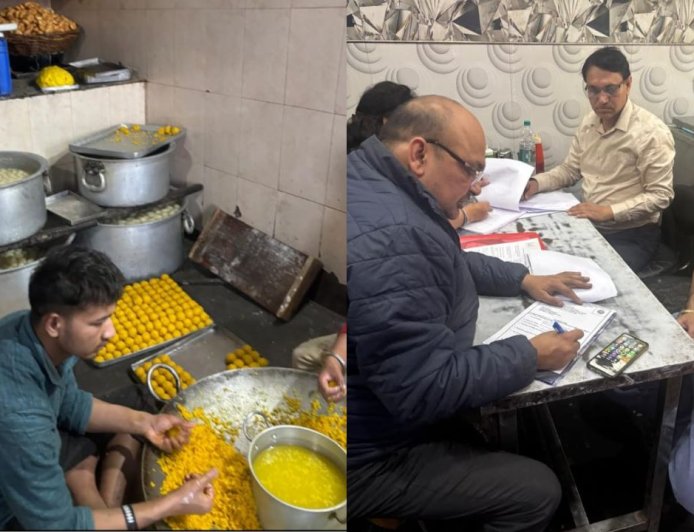 होली से पहले मिलावटखोरी पर खाद्य सुरक्षा विभाग की बड़ी कार्रवाई, दुकानदारों में हड़कंप