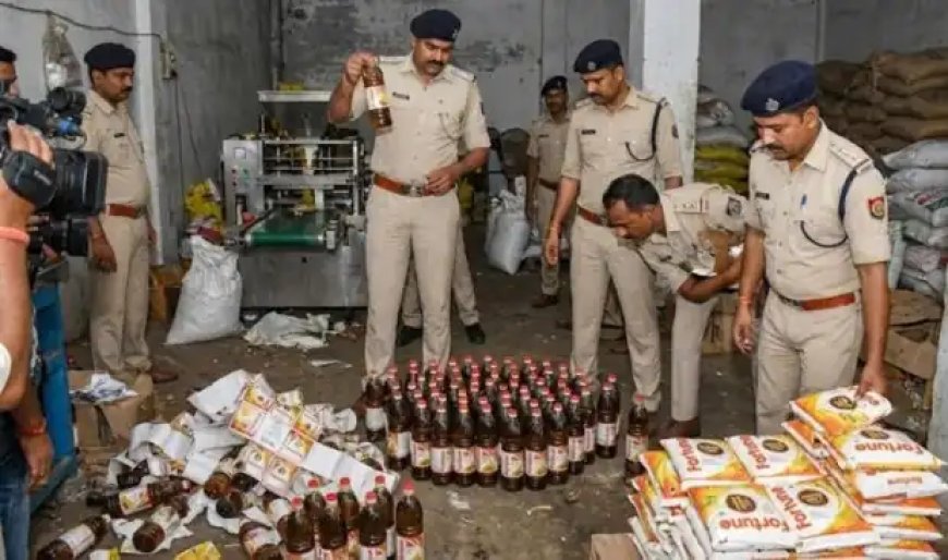 नकली फॉर्च्यून तेल और टाटा नमक बनाने का भंडाफोड़, पुलिस में कार्रवाई में पैकिंग भी बरामद