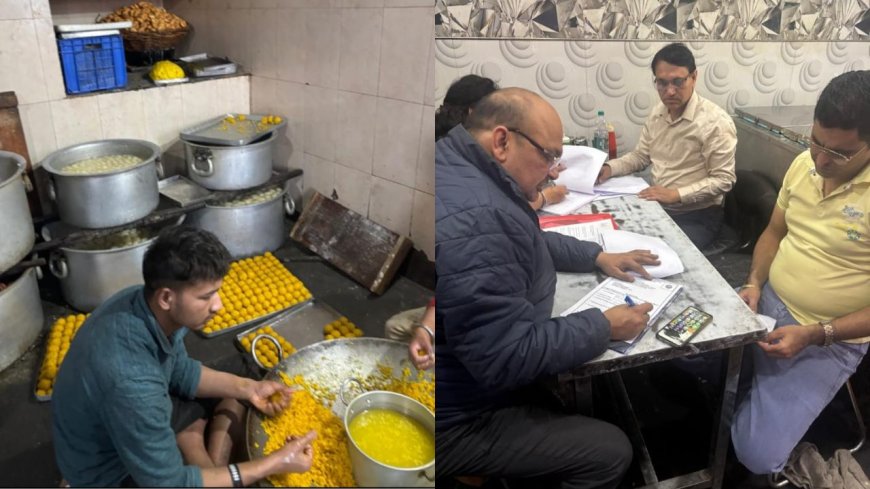 होली से पहले मिलावटखोरी पर खाद्य सुरक्षा विभाग की बड़ी कार्रवाई, दुकानदारों में हड़कंप
