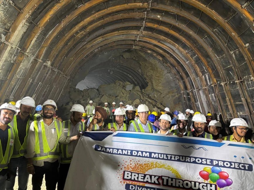 हल्द्वानी : जमरानी बांध की डायवर्जन टनल की खुदाई पूरी