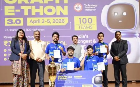 ग्राफिक एरा हैकाथॉन में सौ टीमों ने खोजे एआई समाधान, छात्रों ने दिखाया अद्भुत कौशल