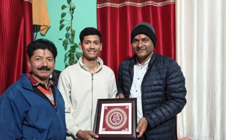 चंपावत का गौरव जोशी: सीडीएस परीक्षा में 114वीं रैंक पर किया गया सम्मानित