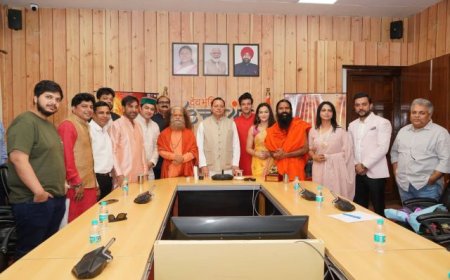 मुख्यमंत्री पुष्कर सिंह धामी ने फिल्म के प्रमो और पोस्टर का भव्य लोकार्पण किया