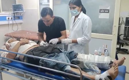 उत्तराखंड : यहां बारात की बुलेरो खाई में गिरी, 11 घायल