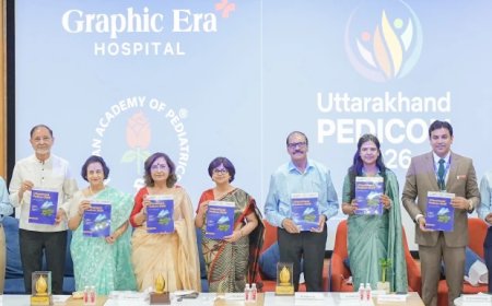 ग्राफिक एरा मेडिकल कॉलेज में पेडिकॉन 2026 का आयोजन, जंक फूड पर विशेषज्ञों की चेतावनी