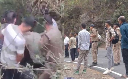 पौड़ी गढ़वाल में कार हादसा: खाई में गिरने से एक की जान गई, पांच घायल