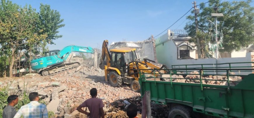 उधम सिंह नगर में अवैध धार्मिक संरचनाओं का ध्वंस – बड़ी कार्रवाई से मची हलचल