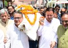 देहरादून: मुख्यमंत्री धामी ने जनरल खंडूड़ी को दी भावभीनी श्रद्धांजलि