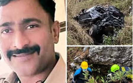 उत्तराखंड: गहरी खाई से बरामद हुआ पुलिसकर्मी का शव, कार चकनाचूर
