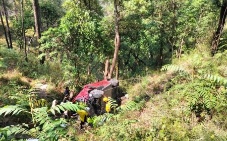 उत्तराखंड:(दुखद) भवाली राति घाट के पास दर्दनाक हादसा, 5 की मौत