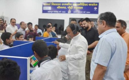 शिक्षा मंत्री डॉ. धन सिंह रावत ने स्विफ्ट स्कूल और अटल टिंकरिंग लैब का उद्घाटन किया