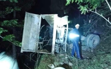 अल्मोड़ा में भयावह हादसा: 100 मीटर गहरी खाई में गिरा डंपर, चालक की हुई मृत्यु