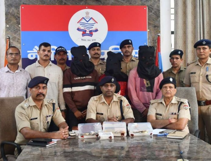 हल्द्वानी चोरी में सपेरा गैंग के तीन सदस्य गिरफ्तार, 25 लाख के आभूषण बरामद