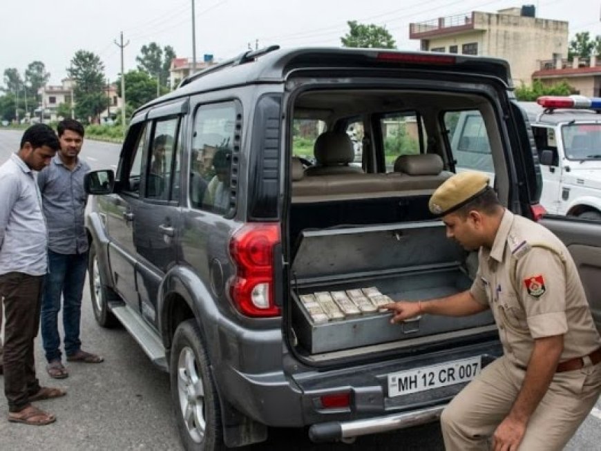 देहरादून: स्कॉर्पियो के गुप्त केबिन से 1.55 करोड़ रुपये की नकदी बरामद, तीन गुजरात निवासी हिरासत में