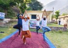 देवप्रयाग महाविद्यालय में धूमधाम के साथ अंतरराष्ट्रीय योग दिवस का उत्सव, छात्रों ने किया योगाभ्यास