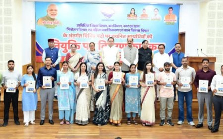 उत्तराखंड में 276 युवाओं का सपना साकार, मुख्यमंत्री धामी ने बांटे नियुक्ति पत्र