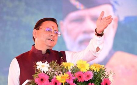 मुख्यमंत्री पुष्कर सिंह धामी ने नैनीताल में 96.71 करोड़ की विकास योजनाओं का किया अनावरण