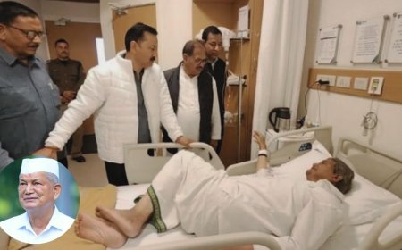 उत्तराखंड से बड़ी खबर: पूर्व CM हरीश रावत की तबीयत बिगड़ी, सांस लेने में तकलीफ के बाद दून अस्पताल में भर्ती; इलाज जारी