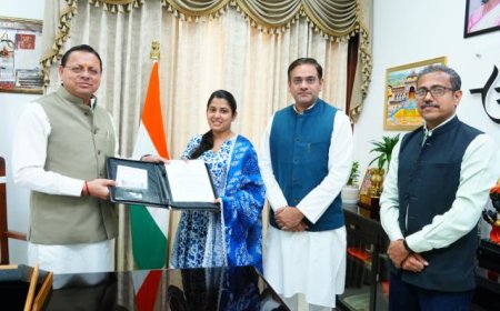 देहरादून की सपना राणा को मिली 3,30,000 प्रतिमाह वेतन, सीएम धामी से की महत्वपूर्ण मुलाकात