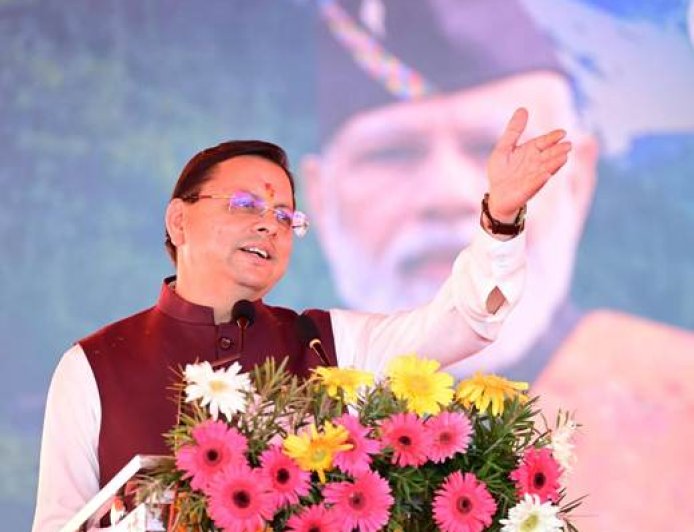 मुख्यमंत्री पुष्कर सिंह धामी ने नैनीताल में 96.71 करोड़ की विकास योजनाओं का किया अनावरण