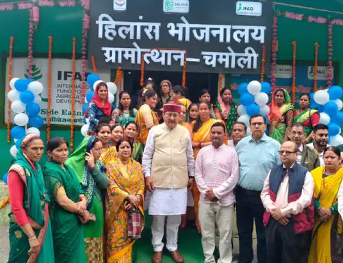 पोखरी में ‘हिलांस’ रेस्टोरेंट का उद्घाटन, स्थानीय उत्पादों को मिलेगा नया जीवन
