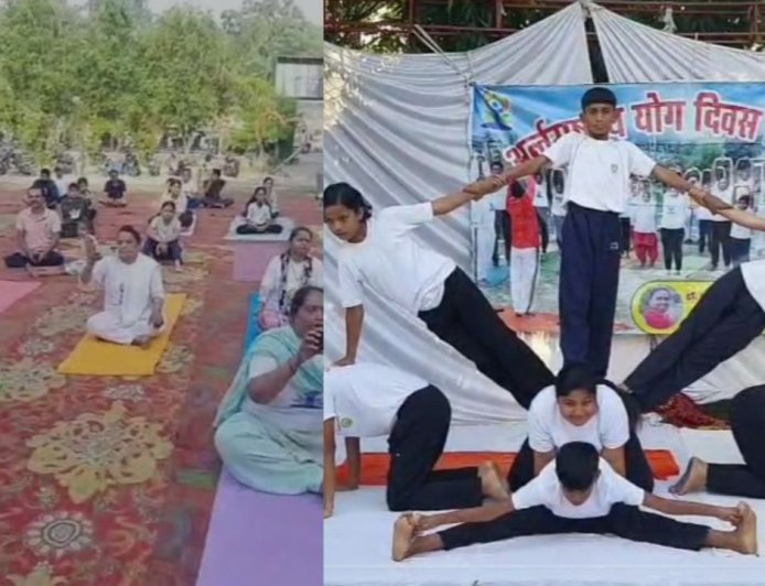 रामनगर में योग दिवस पर स्वास्थ्य का असाधारण उत्सव: बच्चों से बुजुर्गों तक का एकता का अनूठा उदाहरण