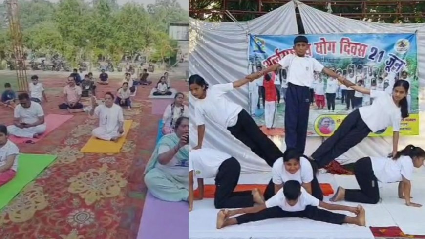 रामनगर में योग दिवस पर स्वास्थ्य का असाधारण उत्सव: बच्चों से बुजुर्गों तक का एकता का अनूठा उदाहरण
