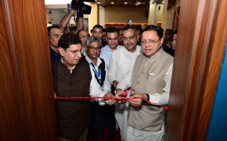 मुख्यमंत्री धामी ने किया देहरादून साइंस सिटी निर्माण कार्यों का निरीक्षण