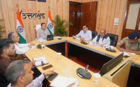 आपदा प्रबंधन में लापरवाही किसी भी स्तर पर बर्दाश्त नहीं होगी- पुष्कर सिंह धामी