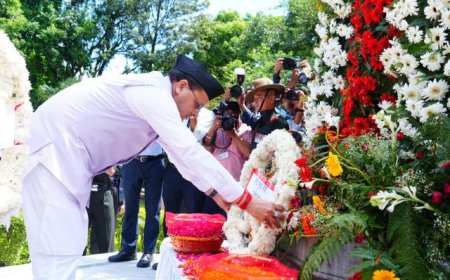 मुख्यमंत्री पुष्कर सिंह धामी ने कारगिल विजय दिवस पर शहीदों को दी श्रद्धांजलि