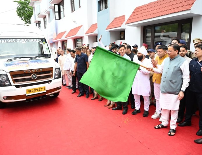 उत्तराखंड के मुख्यमंत्री धामी ने टनकपुर से शुरू की कैलाश मानसरोवर यात्रा