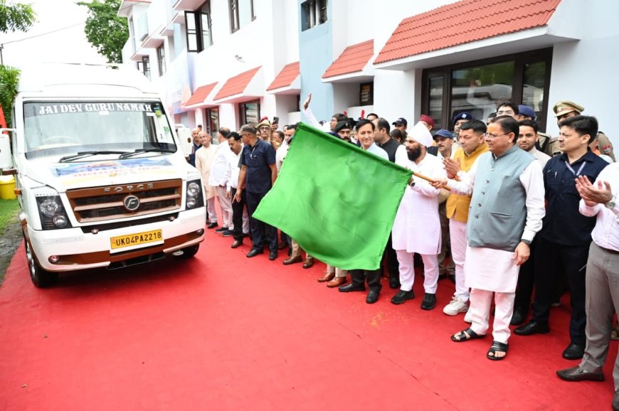 उत्तराखंड के मुख्यमंत्री धामी ने टनकपुर से शुरू की कैलाश मानसरोवर यात्रा