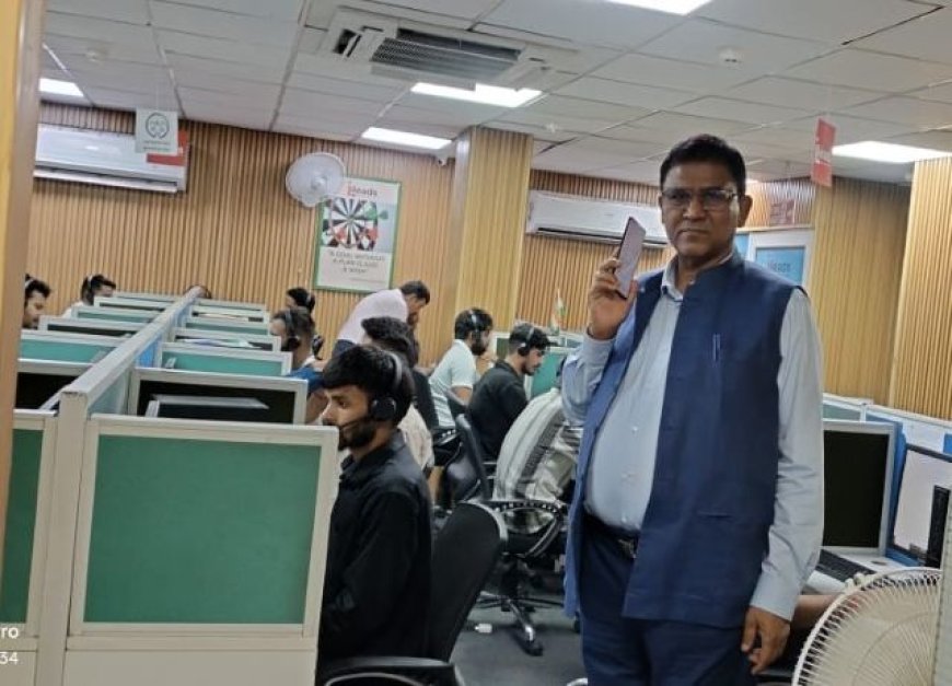 रात्रि बारह बजे यूपीसीएल उपभोक्ता शिकायत कॉल सेंटर का निरीक्षण, प्रबंध निदेशक ने उठाए सवाल