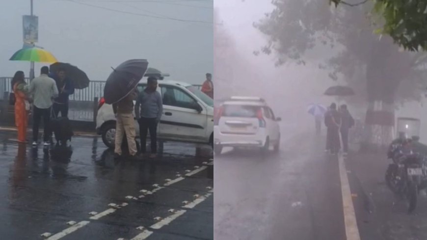 नैनीताल में बाढ़ की स्थिति: बारिश और कोहरे से ठप हुए रास्ते, जनजीवन प्रभावित
