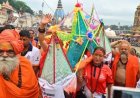 उत्तराखंड की रेखा आर्य ने हरकी पैड़ी से कांवड़ उठाकर 2036 ओलंपिक की सफलता की की कामना