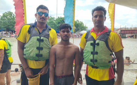 Haridwar: कांवड़ यात्रा के दौरान SDRF की मुस्तैदी, गंगा के तेज बहाव में फंसे 18 शिवभक्तों को रेस्क्यू कर बचाया