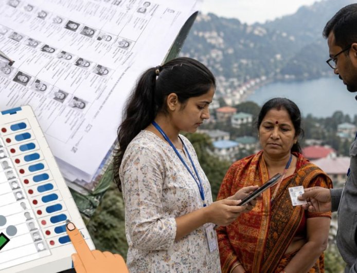 नैनीताल में मतदाता सत्यापन अभियान: नियम सबके लिए बराबर, आयुक्त और विधायक घर पहुंचे नोटिस