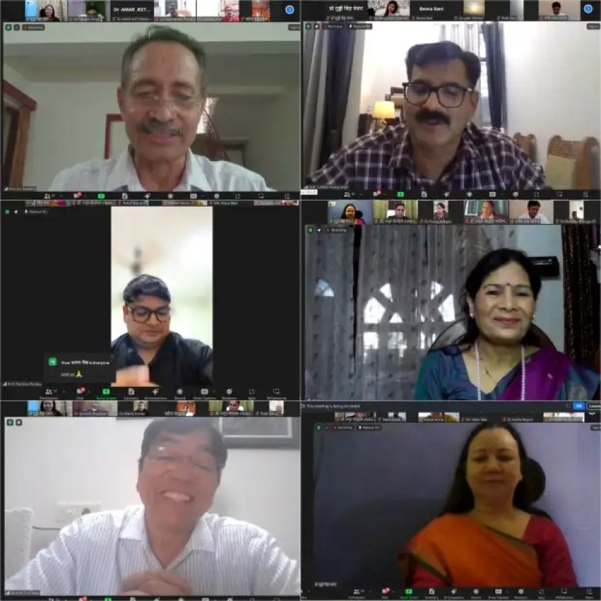 भारतीय भाषाओं की समरसता और बहुलता पर 12 दिवसीय पुनश्चर्या कार्यक्रम का समापन