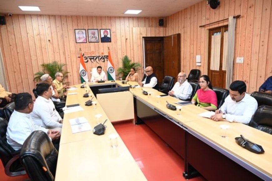 उत्तराखंड क्रीड़ा विश्वविद्यालय गौलापार के निर्माण कार्यों की मुख्यमंत्री धामी ने की गहन समीक्षा