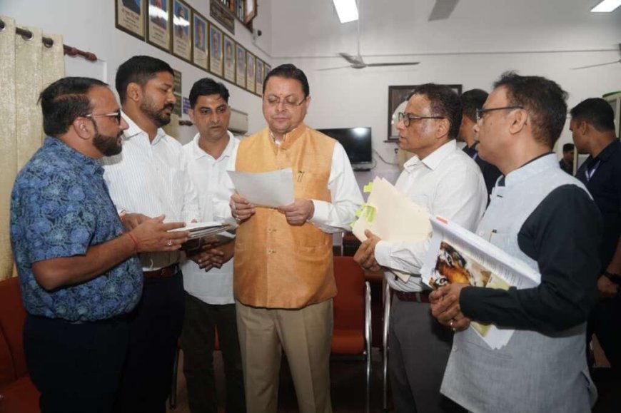 देहरादून: मुख्यमंत्री धामी ने कर्मचारी संगठनों की मांगों पर दिए कार्रवाई के निर्देश